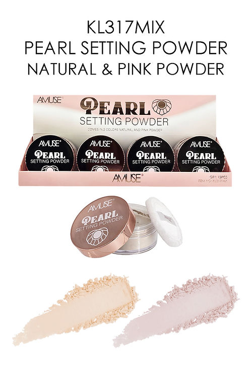 *** PRE ORDEN *** Pink Pearl Setting Powder | AMUSE