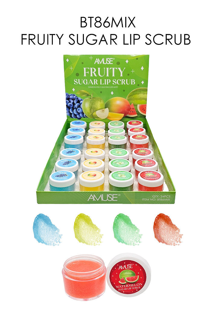 *** PRE ORDEN *** Fruity Sugar Lip Scrub | AMUSE