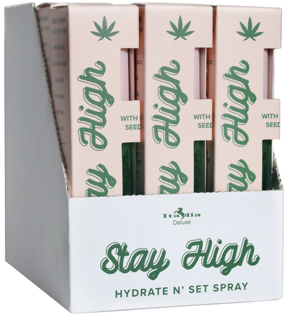 Stay High Hydrate N' Set Spray Display -Italia Deluxe