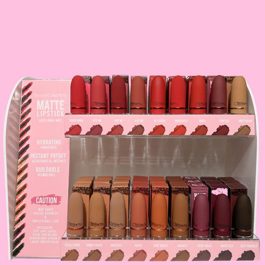 DLS  Matte Lipstick Acrylic Display - Beauty Creations