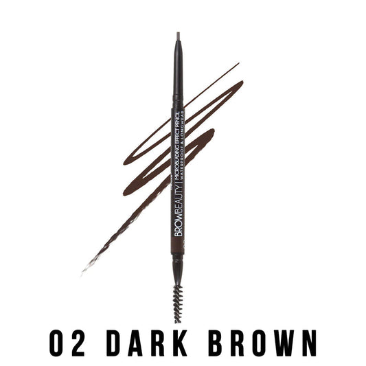 Microblading Effect Pencil - 02 Dark Brown - Italia Deluxe