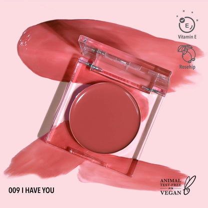 LOVEHEAT CREAM BLUSH (009, I HAVE YOU ) | MOIRA