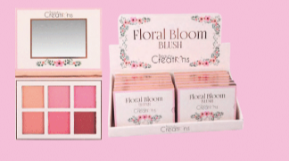 DISPLAY FLORAL BLOOM BLUSH 12 PIEZAS - BEAUTY CREATIONS