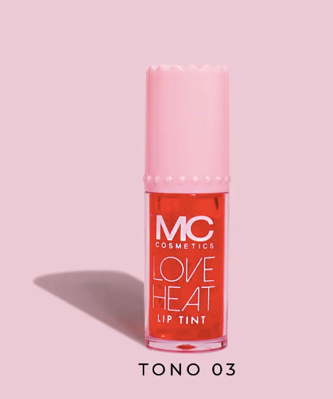 LOVE HEAT Lip Tint Display | Mc Cosmetics