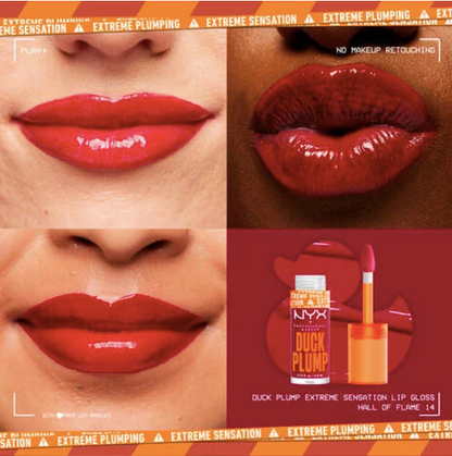 Duck Plump Labial Plumper - Tono 14 HALL OF FLAME | Nyx Cosmetics