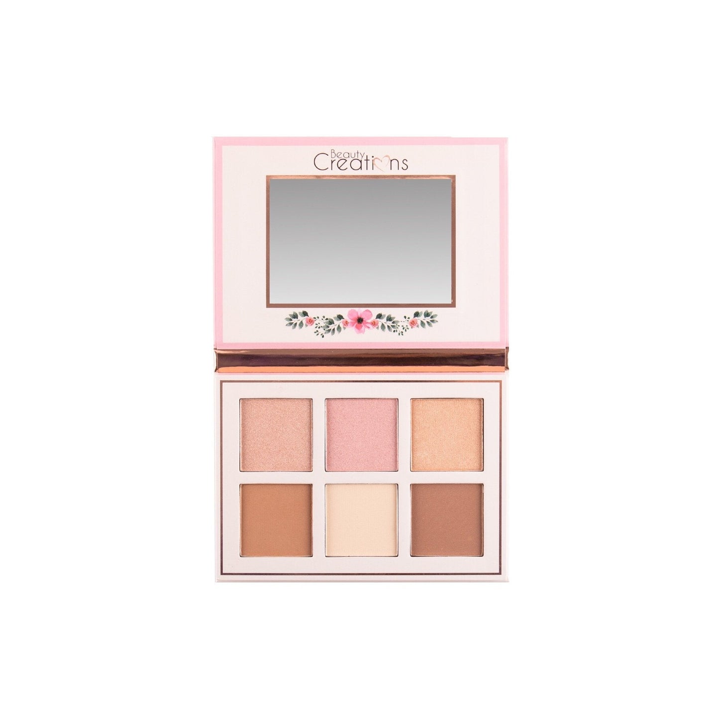 Display - Floral Bloom Highlight & Contour Kit 12 Piezas- BEAUTY CREATIONS