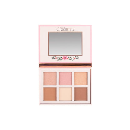 Display - Floral Bloom Highlight & Contour Kit 12 Piezas- BEAUTY CREATIONS