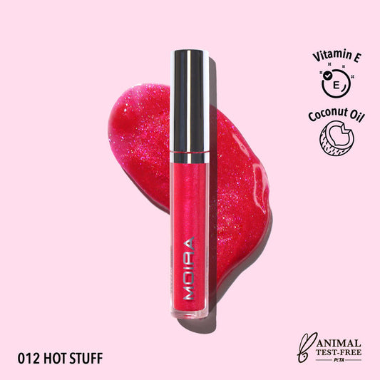 GLOSS AFFAIR LIP GLOSS (012, HOT STUFF)  | MOIRA