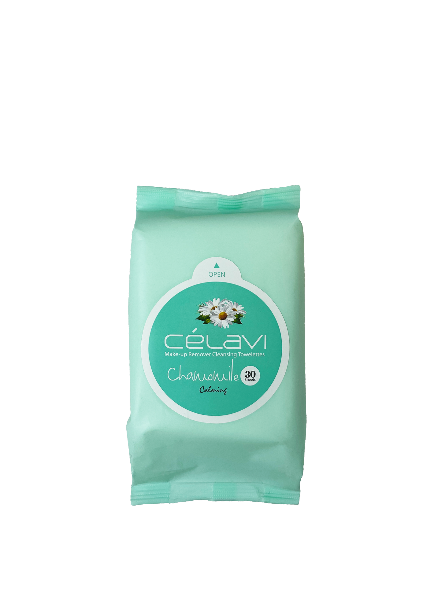 CHAMOMILE CLEANSING WIPES- 6 PC -CELAVI