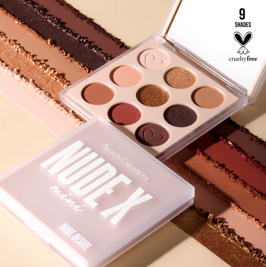 NUDE X MINI EYESHADOW PALETTE - NUDE DESIRE Regular Price - BEAUTY CREATIONS