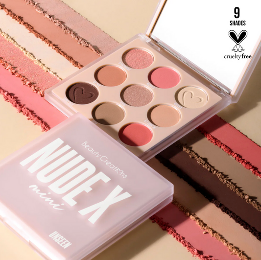 NUDE X MINI EYESHADOW PALETTE - UNSEEN - BEAUTY CREATIONS