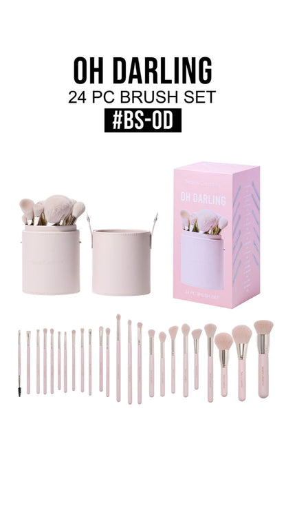 OH DARLING 24 PC BRUSH SET  - BEAUTY CREATIONS