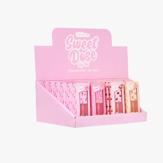 LOBS Sweet Dose Lip Oil Display  - BEAUTY CREATIONS