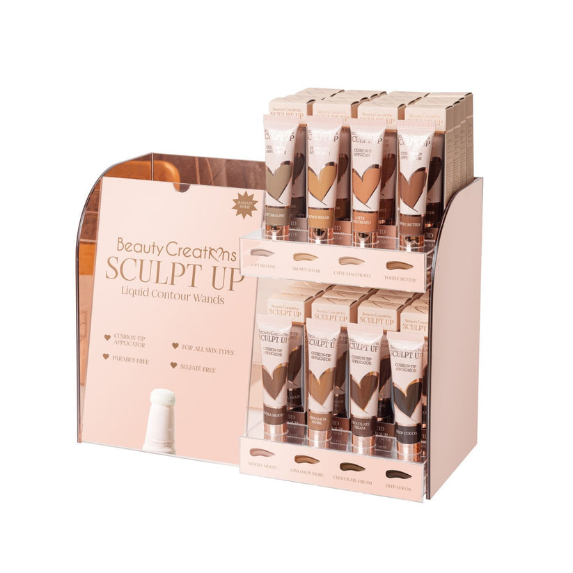 Flawless Stay Sculpt Up Wands Acrylic Display - Beauty Creations