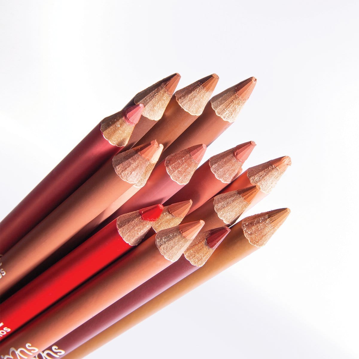 Lápiz de labios Wooden Lip Pencils 12 PIEZAS - BEAUTY CREATIONS