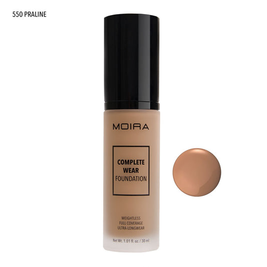 COMPLETE WEAR FOUNDATION - 550 PRALINE - Compra Maquillaje y Artículos de Belleza | Belle Queen Cosmetics